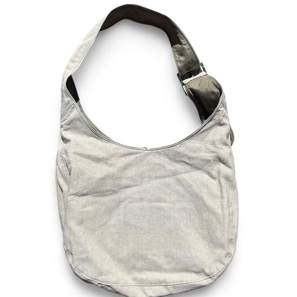 Serena & Lily Linen Diaper Bag NWT